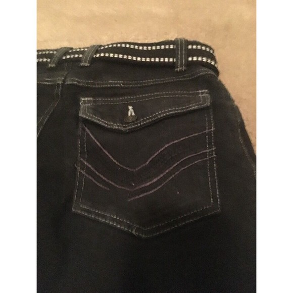 American Hero Boys Blue Jean Shorts Pockets Size 12 - Picture 5 of 5